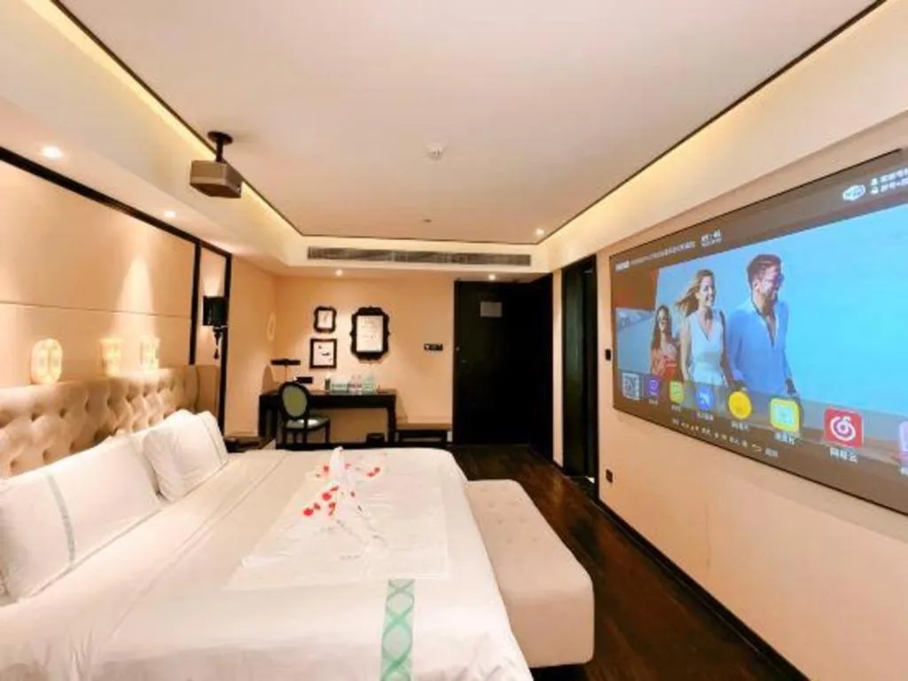 Bed in Xana Hotelle Zhongshan Bus Terminal Fuhuang Road Tianyuecheng