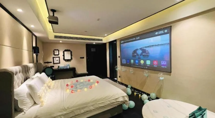 Bed in Xana Hotelle Zhongshan Bus Terminal Fuhuang Road Tianyuecheng