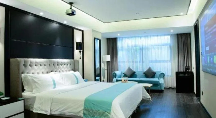 Bed in Xana Hotelle Zhongshan Bus Terminal Fuhuang Road Tianyuecheng