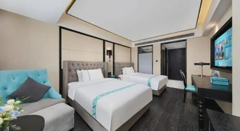 Bed in Xana Hotelle Zhongshan Bus Terminal Fuhuang Road Tianyuecheng Bed in Xana Hotelle Zhongshan Bus Terminal Fuhuang Road Tianyuecheng