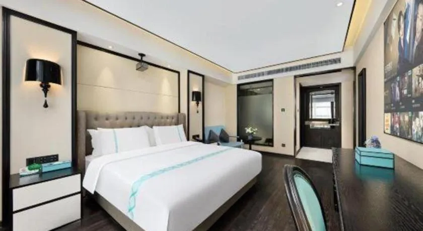 Bed in Xana Hotelle Zhongshan Bus Terminal Fuhuang Road Tianyuecheng