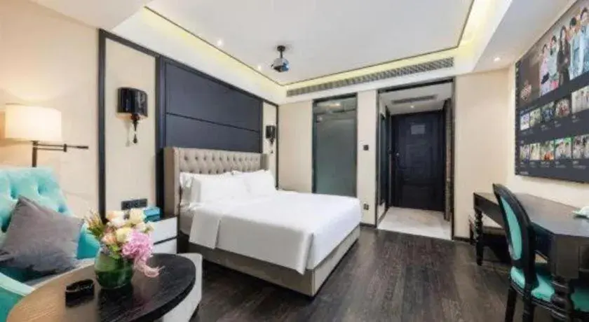 Bed in Xana Hotelle Zhongshan Bus Terminal Fuhuang Road Tianyuecheng Bed in Xana Hotelle Zhongshan Bus Terminal Fuhuang Road Tianyuecheng