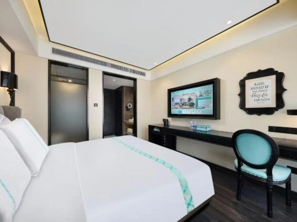 Bed in Xana Hotelle Zhongshan Bus Terminal Fuhuang Road Tianyuecheng