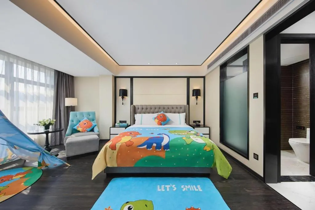 Bed in Xana Hotelle Zhongshan Bus Terminal Fuhuang Road Tianyuecheng