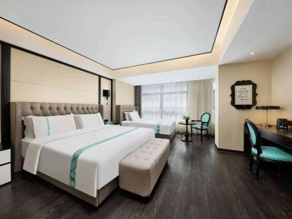 Bed in Xana Hotelle Zhongshan Bus Terminal Fuhuang Road Tianyuecheng