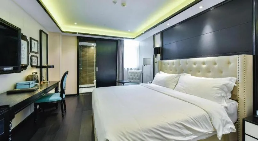 Bed in Xana Hotelle Wuxi Railway Station Zhongshan Road