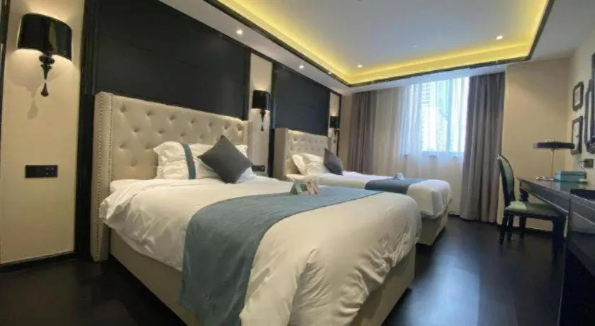 Bed in Xana Hotelle Wuxi Railway Station Zhongshan Road