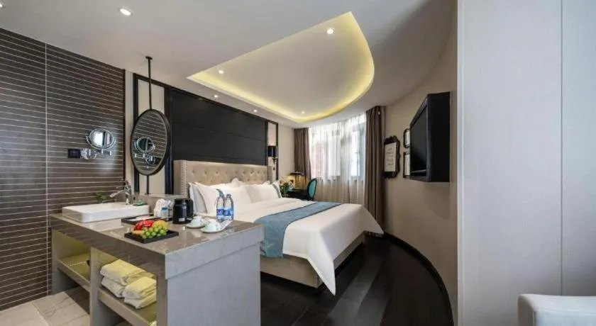 Bed in Xana Hotelle Wuxi Railway Station Zhongshan Road