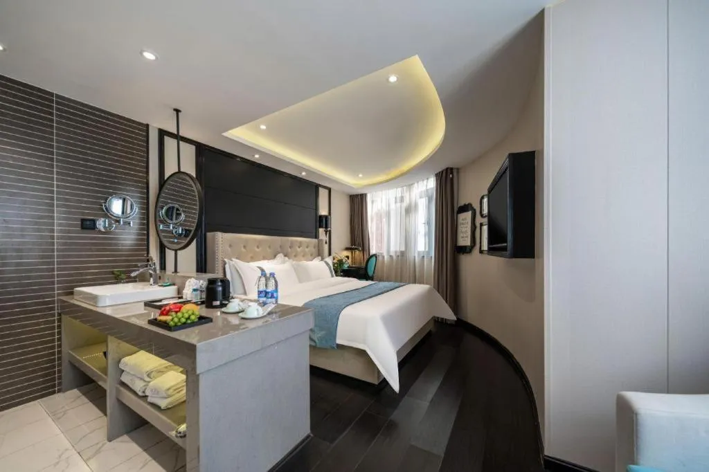 Bed in Xana Hotelle Wuxi Railway Station Zhongshan Road