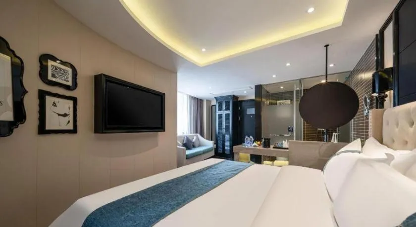 Bed in Xana Hotelle Wuxi Railway Station Zhongshan Road