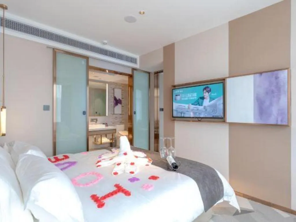 Bed in Lavande Hotel Huazhou Beijing Road