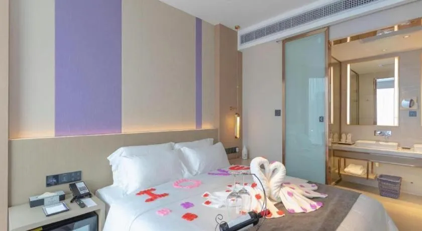 Bed in Lavande Hotel Huazhou Beijing Road