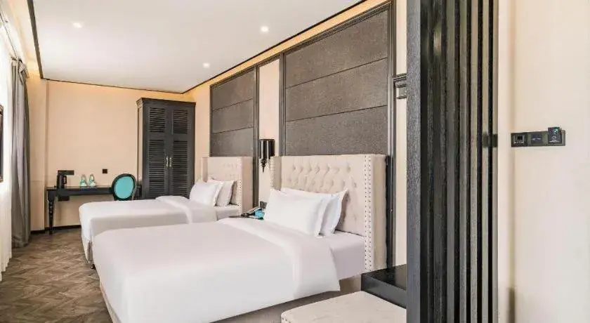 Bed in Xana Lite Hotelle Tianjin Huaming Binhai International Airport Bed in Xana Lite Hotelle Tianjin Huaming Binhai International Airport