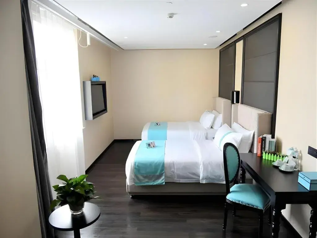 Bed in Xana Lite Hotelle Tianjin Huaming Binhai International Airport Bed in Xana Lite Hotelle Tianjin Huaming Binhai International Airport