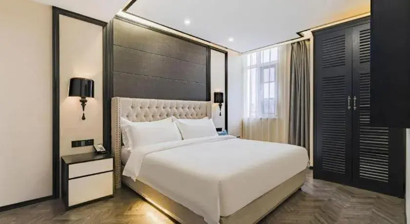 Bed in Xana Lite Hotelle Tianjin Huaming Binhai International Airport Bed in Xana Lite Hotelle Tianjin Huaming Binhai International Airport