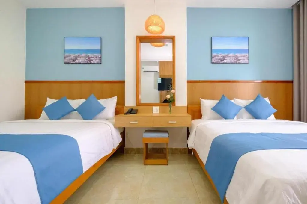 Bed in Bluesea Hotel Quy Nhon Bed in Bluesea Hotel Quy Nhon