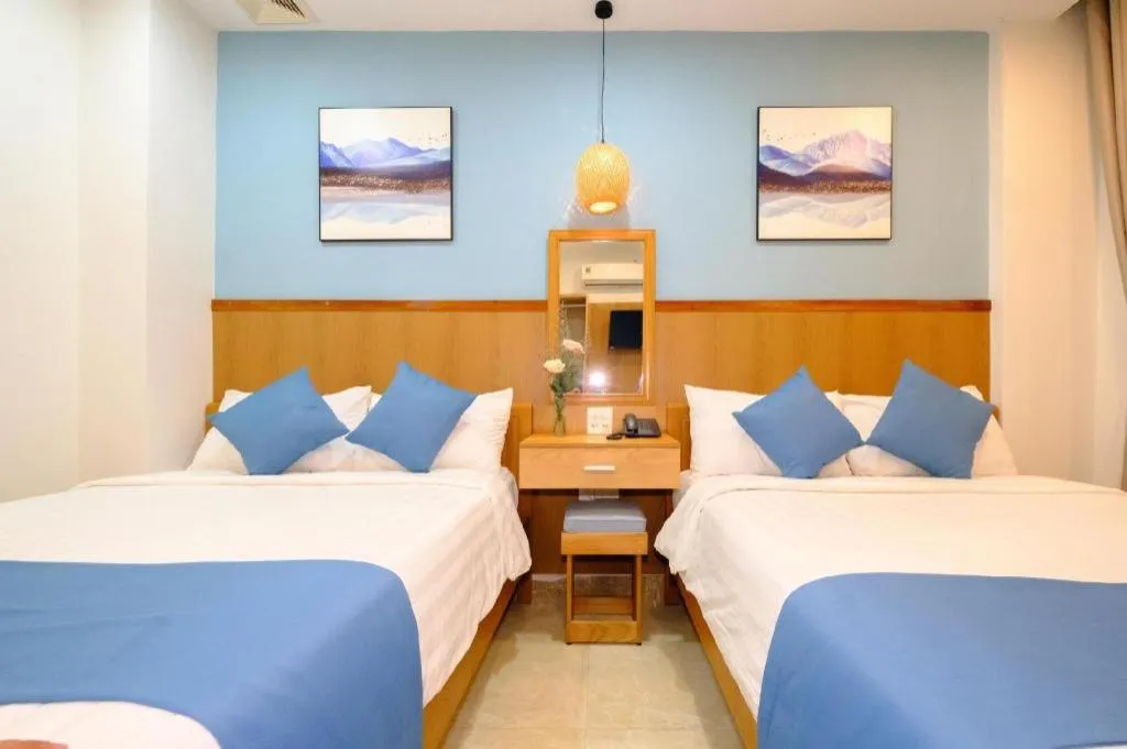 Bed in Bluesea Hotel Quy Nhon