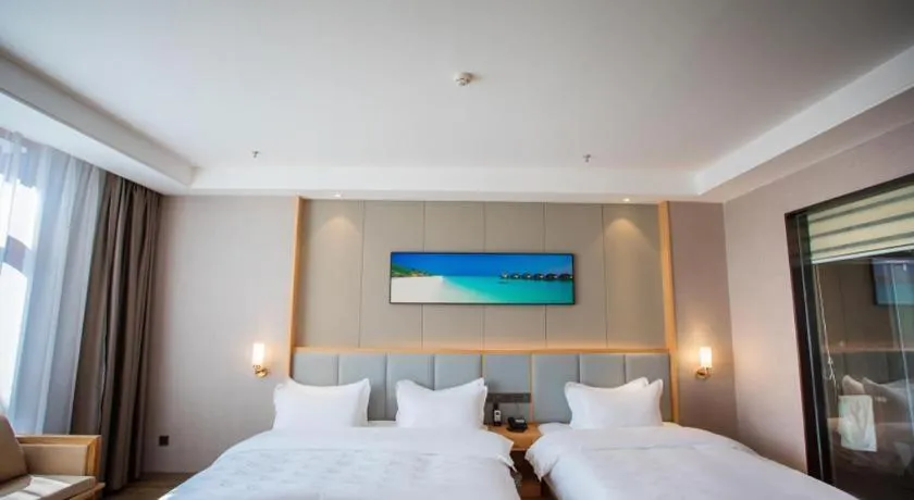 Bed in GreenTree Eastern Hotel Yunnan Shangri-La Yangtang Road