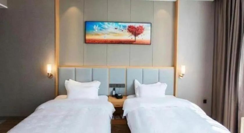 Bed in GreenTree Eastern Hotel Yunnan Shangri-La Yangtang Road