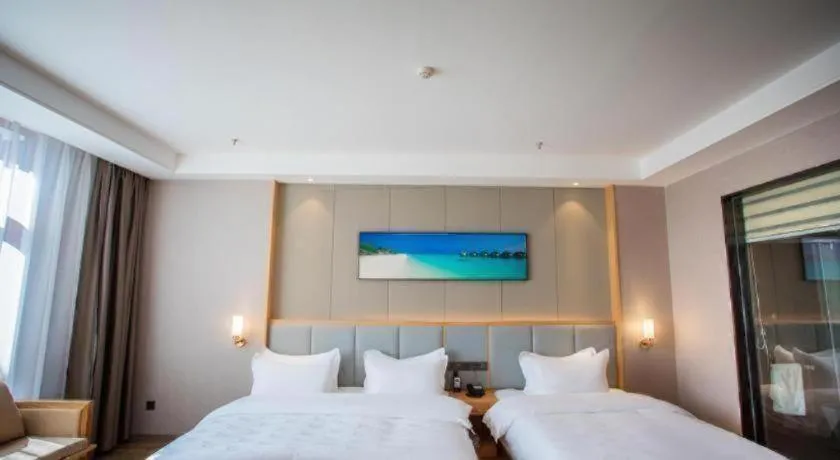 Bed in GreenTree Eastern Hotel Yunnan Shangri-La Yangtang Road