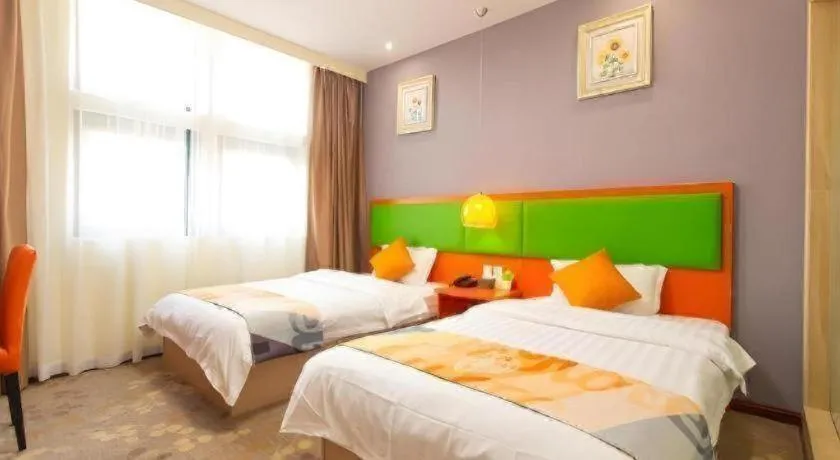 Bed in Shell Hotel Yangzhou Yangzijiang Bei Road Slender West Lake Scenic Area