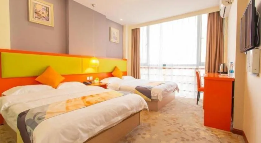Bed in Shell Hotel Yangzhou Yangzijiang Bei Road Slender West Lake Scenic Area