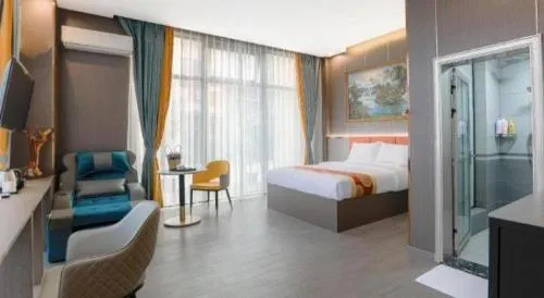 Shell Hotel Nanyang High-Speed Railway Station Jiangying Airport Huayaocheng
