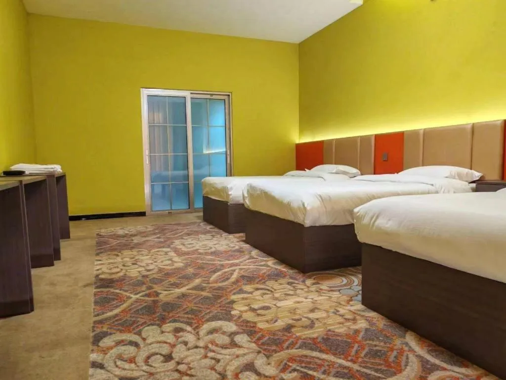 Bed in Shell Hotel Nanyang High-Speed Railway Station Jiangying Airport Huayaocheng