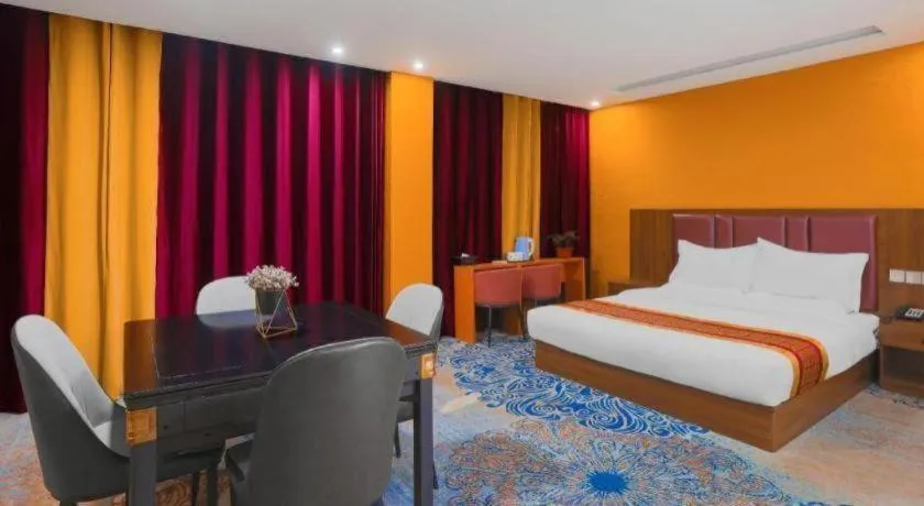 Bed in Shell Hotel Nanyang High-Speed Railway Station Jiangying Airport Huayaocheng