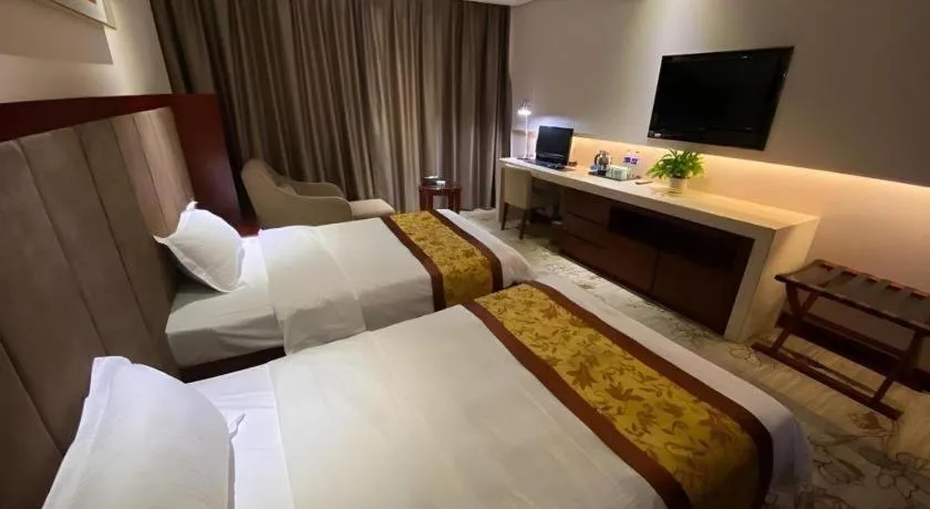 Bed in GreenTree Alliance Hotel Tongcheng Tong'an Road Beidao