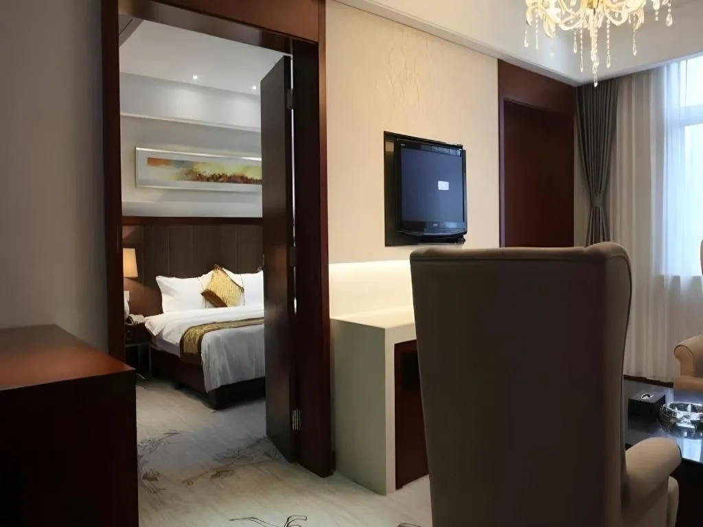 Bed in GreenTree Alliance Hotel Tongcheng Tong'an Road Beidao