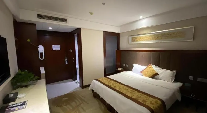 Bed in GreenTree Alliance Hotel Tongcheng Tong'an Road Beidao