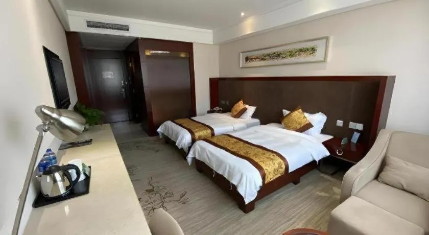 Bed in GreenTree Alliance Hotel Tongcheng Tong'an Road Beidao