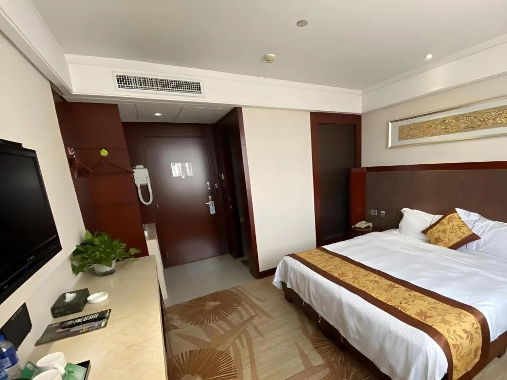 Bed in GreenTree Alliance Hotel Tongcheng Tong'an Road Beidao