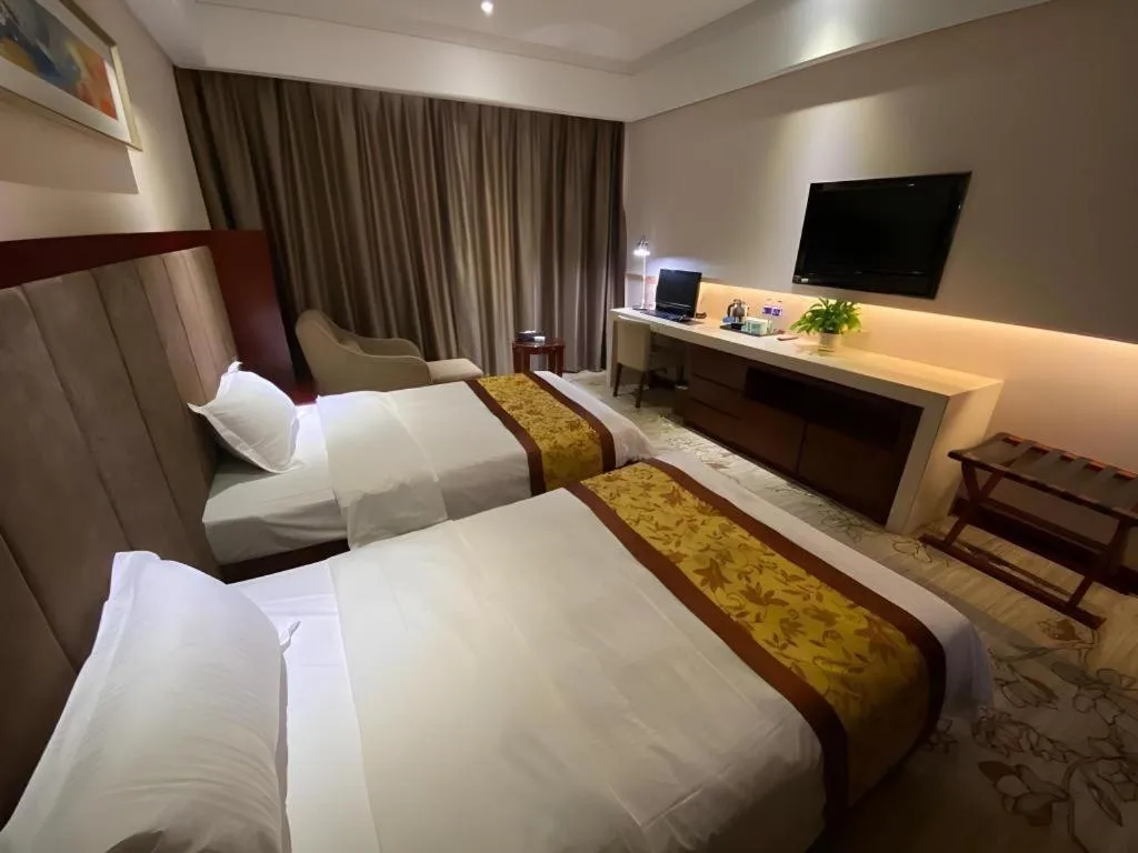 Bed in GreenTree Alliance Hotel Tongcheng Tong'an Road Beidao