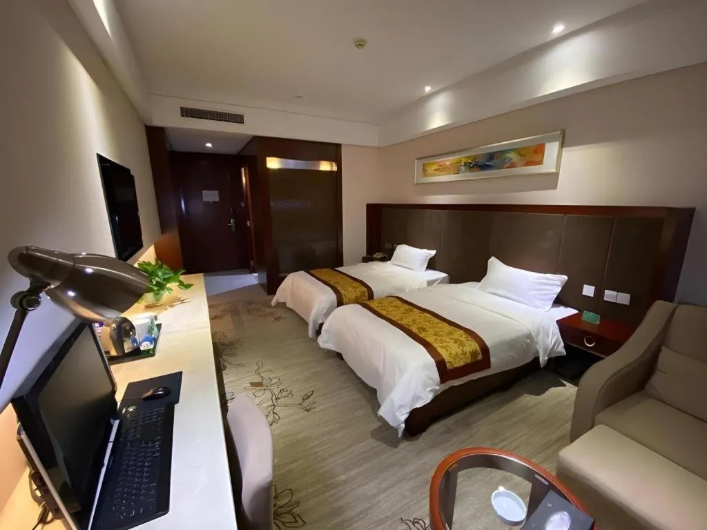 Bed in GreenTree Alliance Hotel Tongcheng Tong'an Road Beidao