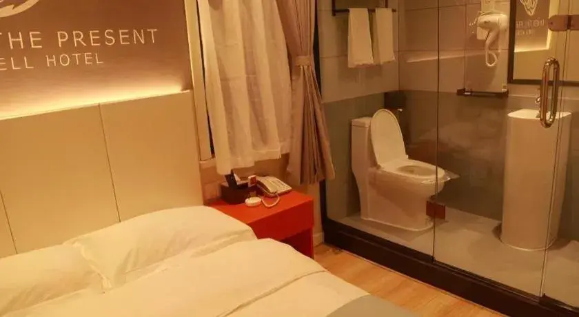 Bed in Shell Hotel Hebi Qi County Qihe Road Bed in Shell Hotel Hebi Qi County Qihe Road