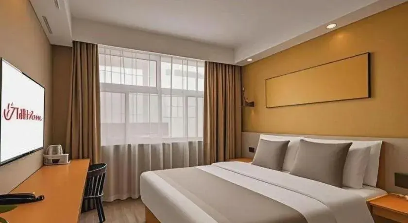 Bed in Shell Hotel Zaozhuang Xinchang Road Bada Market Bed in Shell Hotel Zaozhuang Xinchang Road Bada Market