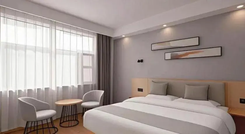 Bed in Shell Hotel Zaozhuang Xinchang Road Bada Market Bed in Shell Hotel Zaozhuang Xinchang Road Bada Market