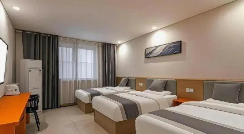 Bed in Shell Hotel Zaozhuang Xinchang Road Bada Market Bed in Shell Hotel Zaozhuang Xinchang Road Bada Market