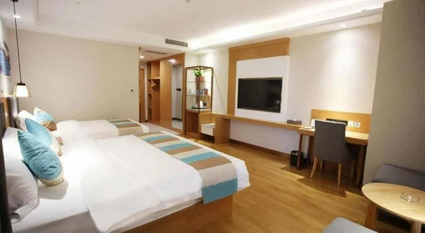 Bed in GreenTree Inn Heze Shan County New Bus Station