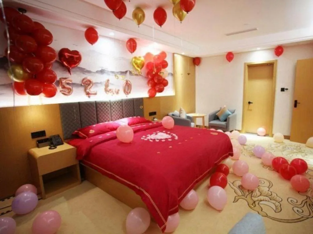 Bed in GreenTree Inn Heze Shan County New Bus Station