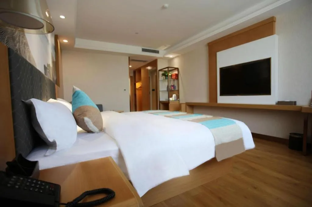 Bed in GreenTree Inn Heze Shan County New Bus Station