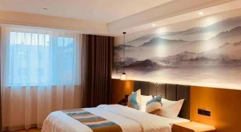 Bed in GreenTree Inn Heze Shan County New Bus Station