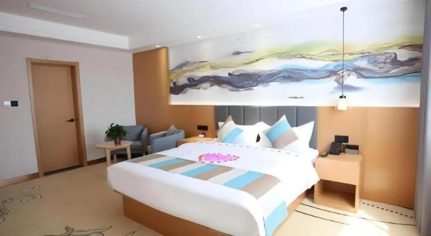 Bed in GreenTree Inn Heze Shan County New Bus Station