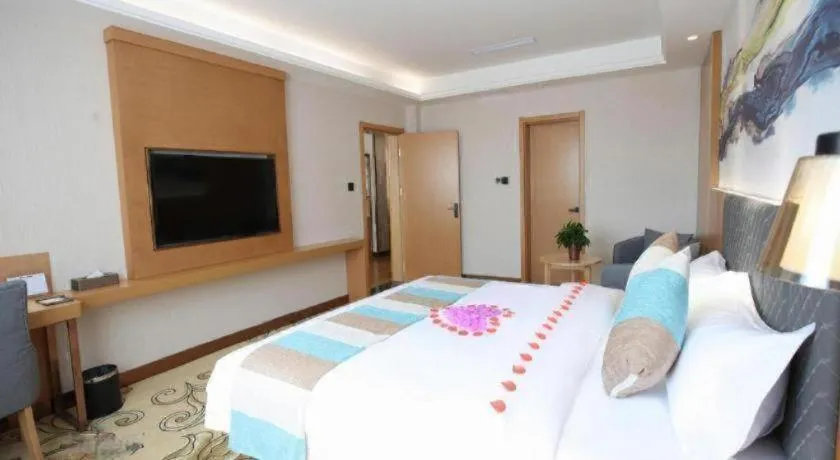 Bed in GreenTree Inn Heze Shan County New Bus Station