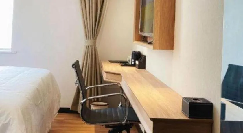 Bed in GreenTree Inn Express Beijing Fangshan District Doudian Road Jin Yuan