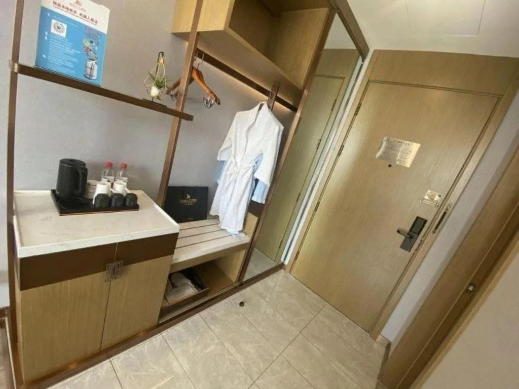 Bed in GreenTree Eastern Hotel Suqian Sihong Executive Center