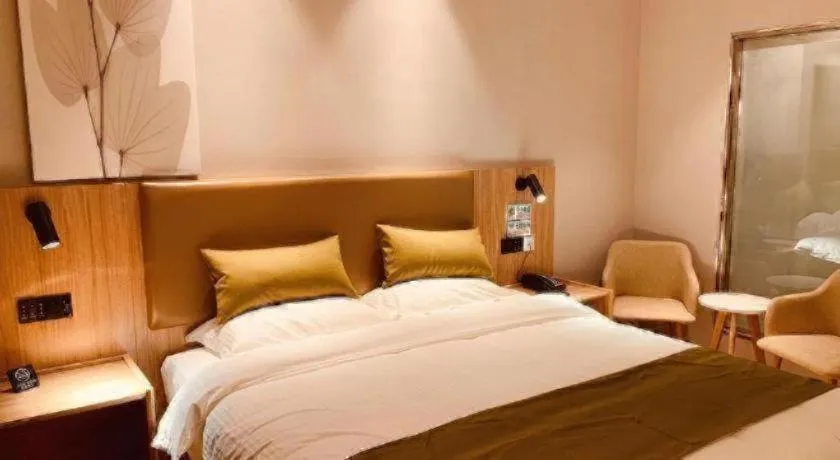 Bed in GreenTree Inn Hebei Xingtai Pingxiang County Jianshe Street