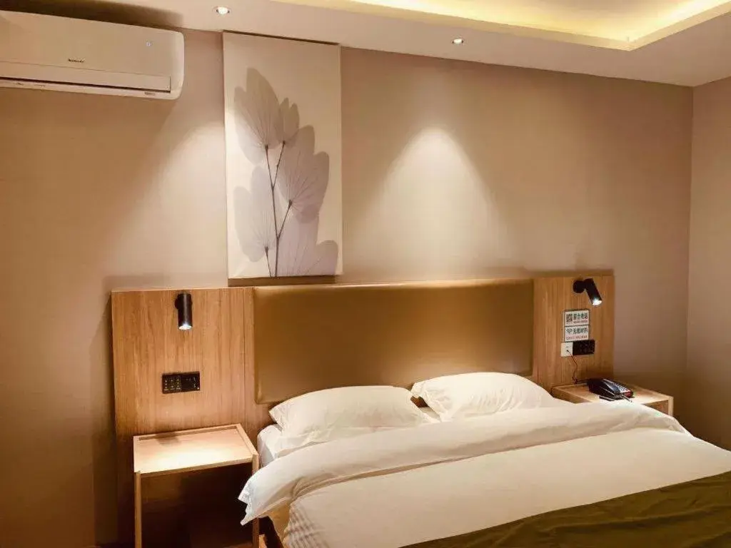 Bed in GreenTree Inn Hebei Xingtai Pingxiang County Jianshe Street Bed in GreenTree Inn Hebei Xingtai Pingxiang County Jianshe Street